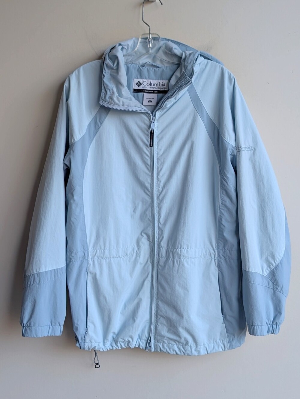 Columbia Blue Zip Jacket